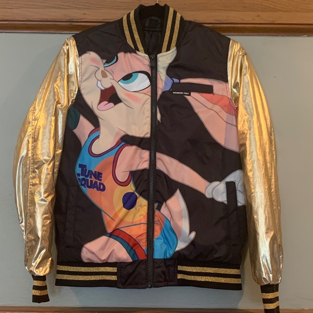 Members Only Space Jam Lola Limited Ed. varsity jacket